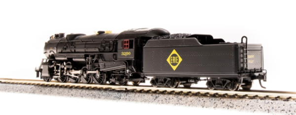 BROADWAY LIMITED 5704 N USRA Heavy Mikado, ERIE #3200 Paragon3 Sound/DC/DCC - Image 3