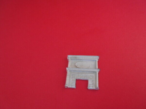 HO Scale Accessories Fire Place With Mantal (1 Per Pack) #166 - Image 4