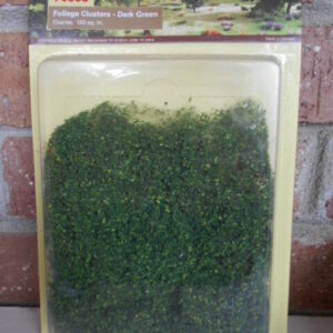 MP Scenery Products item #70953 HO Scale Foliages Clump Dark Green Coarse