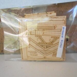 #20 HO Scale Laser Cut Lodge Cabin Model Building Kit House For Railway