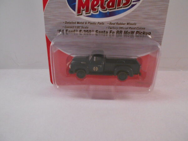 Ho  Scale CMW 54 Ford F-350 Santa Fe RR Mow Pickup # 30210
