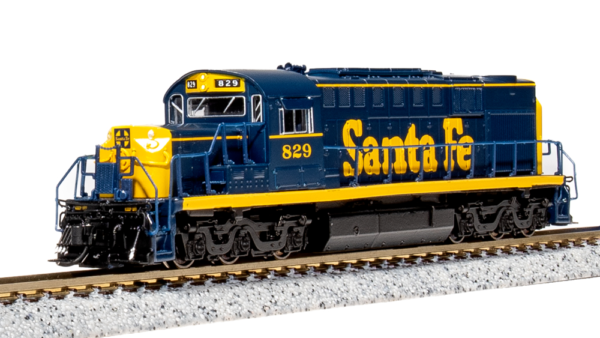 BROADWAY LIMITED 6610 N Scale ATSF 829 Alco Rsd-15 PARAGON4 SOUND DC, DCC