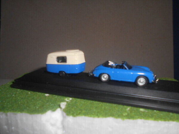 High Speed Porsche 356-B With Caravan #17265 - Image 4