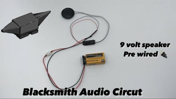 All Scale Accessories  Black Smit Sounds With Speakes #BLFI