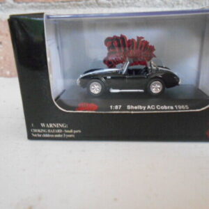 Mailbu Interational Shelby AC Cobra 1965 #00101 Black/White