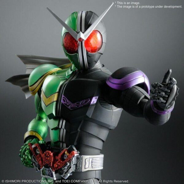 Bandai #2549867 Kaman Rider Double Cyclone Joker Fig-Ris - Image 2
