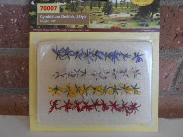 MP Scenery Products item #70007 HO Scale Cymbidium Orchids 36/PK - Image 2