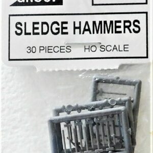 Tichy Train Group Sledge Hammers 30 Pieces Gray #8225