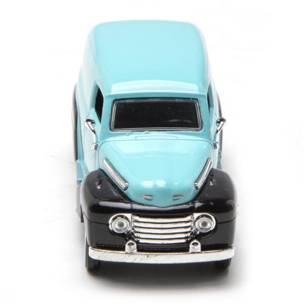 Menard O Scale  #279-9132--- 1948 Ford Panel Truck (Lt.  Blue & Black) - Image 2
