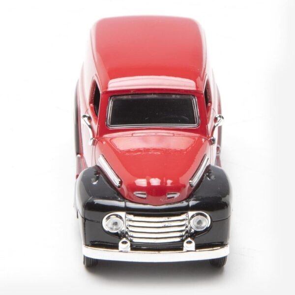 Menard O Scale  #279-9133--- 1948 Ford Panel Truck (Red & Black) - Image 2
