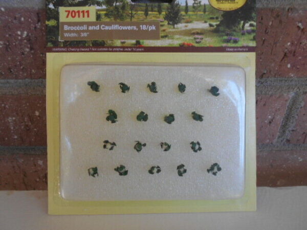 MP Scenery Products item # 70111 HO Scale BRoccoli & Cauliflowers 18 Pk - Image 2