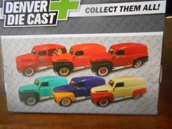 Menard O Scale  #279-9133--- 1948 Ford Panel Truck (Red & Black) - Image 9