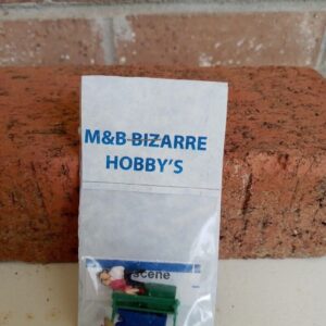 #1034 HO Scale Accessories Park Scene (5 Piece Set)
