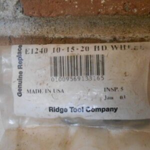 RIDGID 33165 E1240 10-15-20 Heavy Duty Tube Cutter Replacement Wheel - (4Pack)