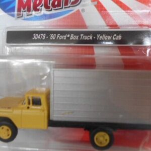 Classic Metal Works #30478 HO Scale 1960 Ford Box Truck { Yellow Cab}