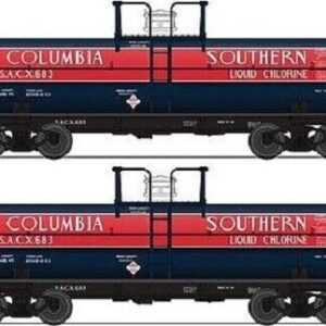 BWL #6460 Broadway Limited HO Columbia Southern 6000-Gallon Tank Car (Set of 2)