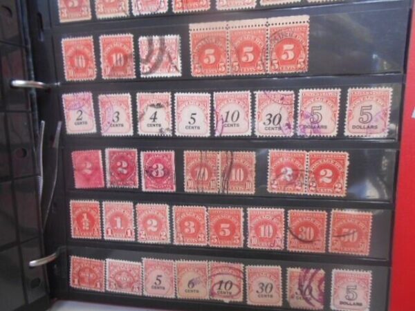 USPS Lot Of 200 USED Air Mail - Postage Due - Special Delivery - Image 3