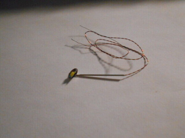 HO Scale Accessories Working Pendant LED Lamp Large Warm White #3V-PLO-B - Image 5