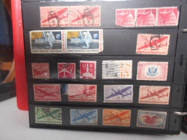 USPS Lot Of 200 USED Air Mail - Postage Due - Special Delivery - Image 7