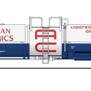 BWL #6313 Broadway Limited HO SCALE American Cryogenic Cryogenic Tank Car 2 Pack