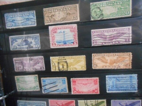 USPS Lot Of 200 USED Air Mail - Postage Due - Special Delivery - Image 8