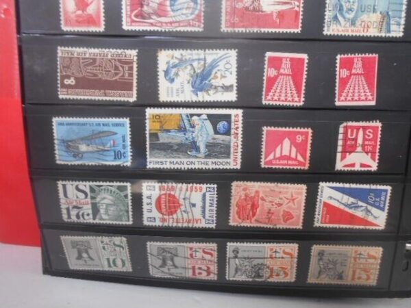 USPS Lot Of 200 USED Air Mail - Postage Due - Special Delivery - Image 12