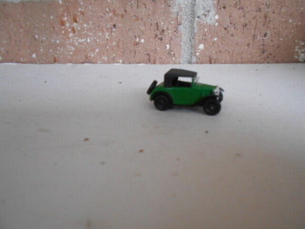 Brekina HO Scale BMW - DIXI Car Rag Top #1501 Green/Black - Image 2