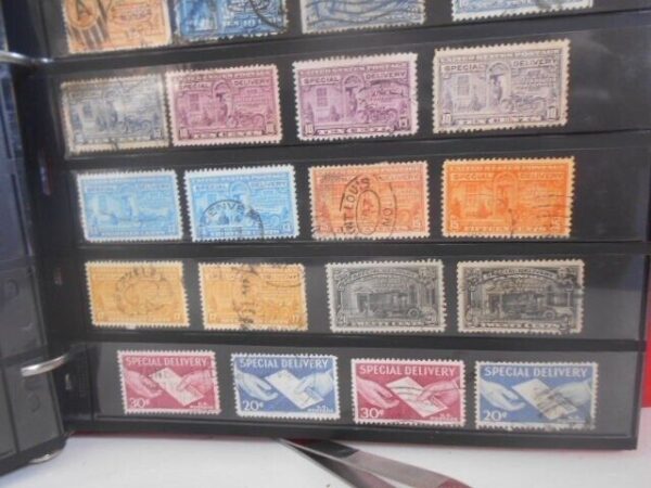 USPS Lot Of 200 USED Air Mail - Postage Due - Special Delivery - Image 15