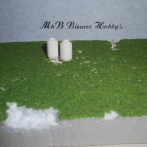 M & B HO Scale Accessories 2 Per LP Propane Tank's #1003