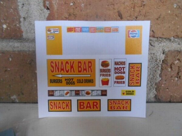 Pete's 3d HO Scale Snack Bar Kit  #163 - Image 2