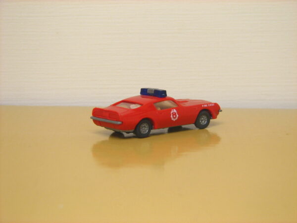 Busch #17705 HO Scale Pontiac Firebird Trans AM Fire Department - Image 5