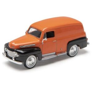 Menard O Scale  #279-9131--- 1948 Ford Panel Truck (Orange & Black)