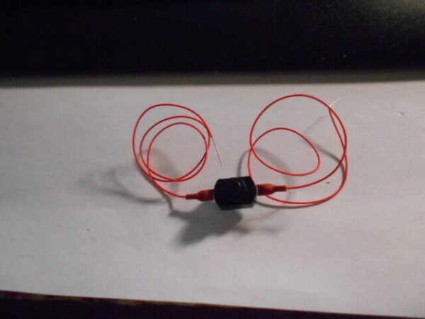 All Scale Accessories 3-12 Volt Black Micro Switch For LEDs Lights #61550