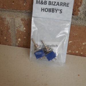 M & B Bizarres All Scales ON-Off-On Switchs 2 Per Pack #5015