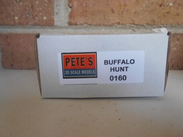 Pete's 3d HO Scale Carnival Shooting Gallery "Buffalo Hunt Kit #160 - Image 10