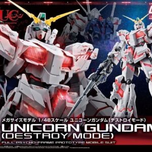 Bandai #2384800 Mega-size model Mobile Suit Gundam UC Unicorn Gundam Destroy