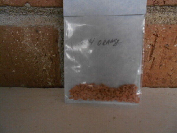 #2044 N Scale Orange Bricks (300) Piece Per Pack