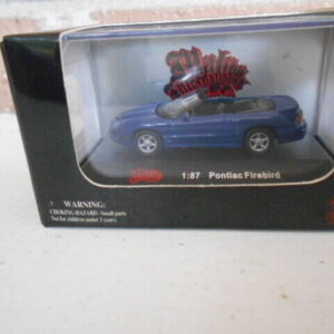 Mailbu Interational Pontiac Firebird #00106 Blue