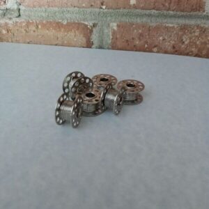 #1070 M&B HO Scale Real Silver Wire With Metal Spools (6 Per Pack)