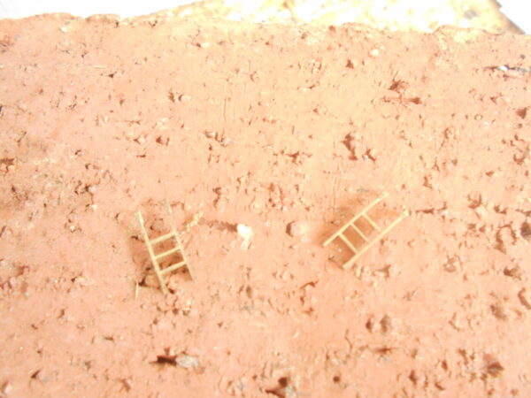 M & B Bizarres HO Scale Hang Over Ladder  #697 - Image 3