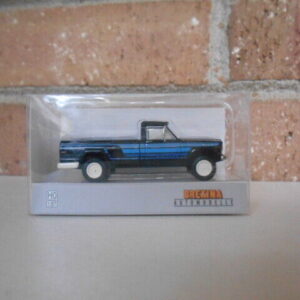 Brekina #19810 HO Scale Jeep Gladiator B {Black & Blue}