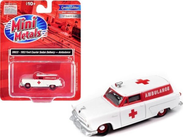 Classic Metal Works #30633 HO Scale 1953 Ford Courier Sedan Deliver (Ambulance) - Image 2