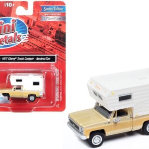 Classic Metal Works 30673 HO 1977 Chevy Fleetside Camper Pickup
