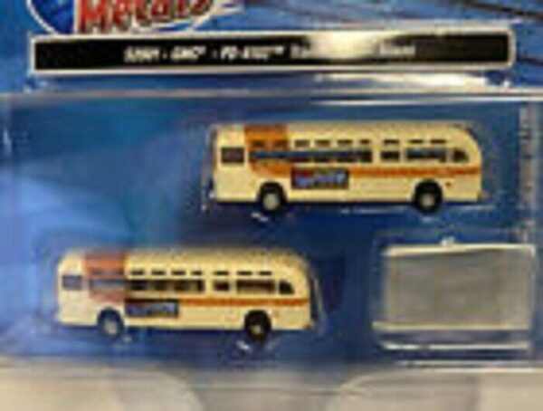 Classic Metal Works #52001 N- Scale GMC Transit Bus Miami 2 Per pack - Image 3