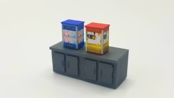 Pete's 3d Printed HO Scale Popcorn Counter Top Warmer Kit #146 - Image 5