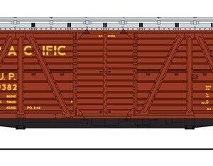 BWL #6582 Broadway Limited N Scale Union Pacific Stock Car With Cattle Sounds