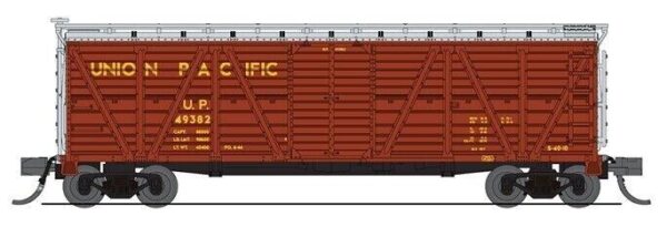 BWL #6582 Broadway Limited N Scale Union Pacific Stock Car With Cattle Sounds
