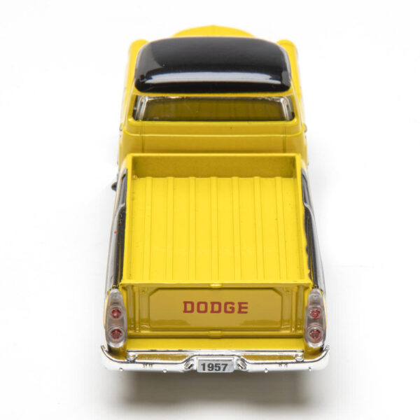 Menard O Scale  #279-9245 --1957 Dodge Sweptside Yellow & Black - Image 8
