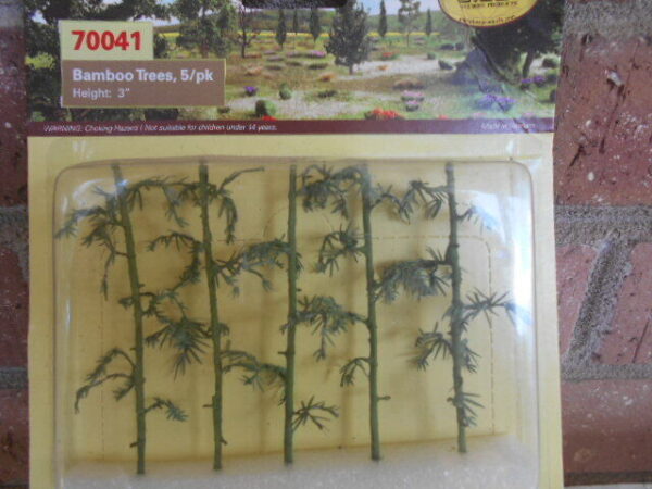 MP Scenery Products item #70041 HO Scale Bamboo Trees 5/pk  3" Height - Image 2