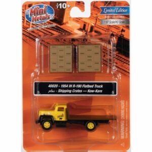 Classic Metal Works #40020-1954 IH R-190 Flatbed Truck With  Load  (Kow -Kare)